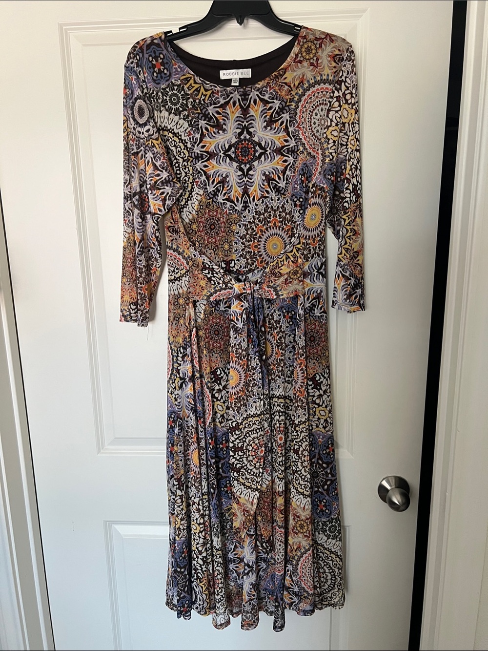 Boden Multicolor Medallion-Print Midi Dress

Robbie Bee Dress -Tie Front